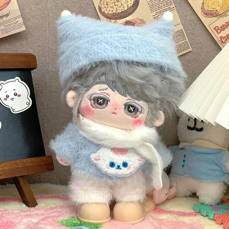 20 см Каваи Аниме Игра Одетая Хлопковая Кукла Косплей Мягкая DIY Плюшевая Кукла Может Менять Одежду Милый Подарок на День Рождения для Детей