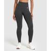 Gymshark Бесшовные леггинсы Vital Tall Black Marl B9a9i Bbf3
