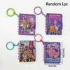 Kpop Demon Hunterix Блокнот Брелок Подвеска для рюкзака Студенческий набор ручек Наклейка для макияжа Цепочка 3D узор Kpop Аниме Фильм Подарок