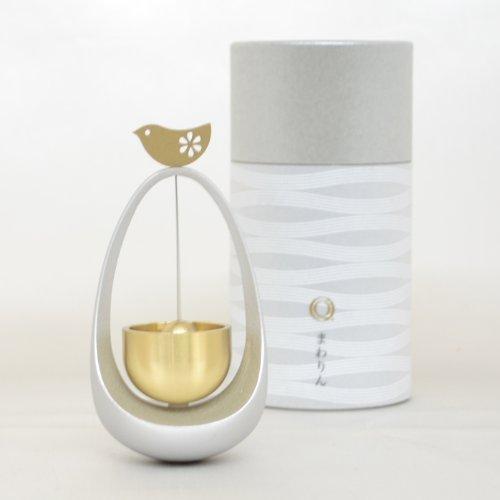 Orin (bell), Kujo Orin (bell) [Mawari] Bird, Modern Buddhist Altar Accessories, Modern Buddhist Altar Accessories, Pet Buddhist Altar Accessories
