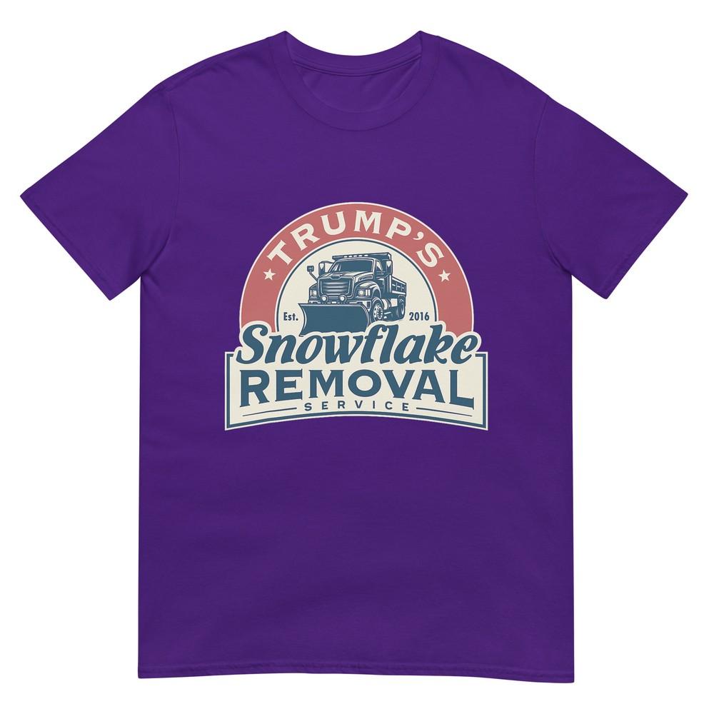Trumps Snowflake Removal Service Funny Trump 2024 TShirt