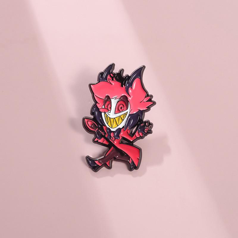 Забавная мультяшная брошь с красочной эмалью, идеально подходящая для моды и коллекционирования