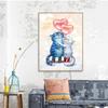 Frameless Cat DIY Painting By Numbers For Children Image Paint By Numbers Hand Painted Unique Gift For Home Decor