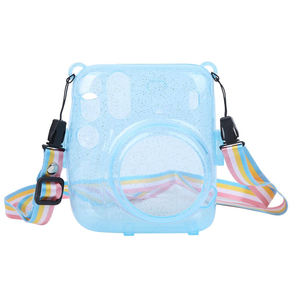 Защитный чехол для камеры из ПВХ, устойчивый к царапинам и падению для камеры мгновенной печати mini11(синий )