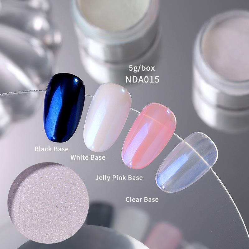 Nicolediary Цветная перламутровая пудра, слюдяная пудра для нейл-арта Symphony Mermaid Ji Polarized Fine Glitter