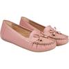 Женские лоферы на блочном каблуке Shoetopia, персиковые (6 Великобритания)