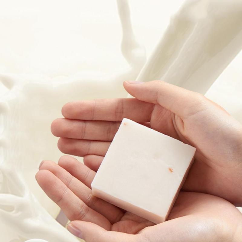 60 г Таиландское рисовое мыло с жасмином и витамином ручной работы, коллагеновое рисовое молочное мыло, отбеливающие средства, мыло от прыщей, отбеливание кожи, купание