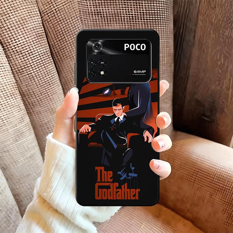 The Godfather TV Soft Phone Case for Xiaomi Poco X5 X6 X7 X8 Pro Max X3 F7 F8 Ultra M8 M7 M6 M5 Redmi 15 15C 14C 13C 12C X4 F6