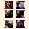 T-Tokyo G-Ghoul Cushion Cover Pattern Soft Plush Pillow Case For Home Living Room Sofa Deco
