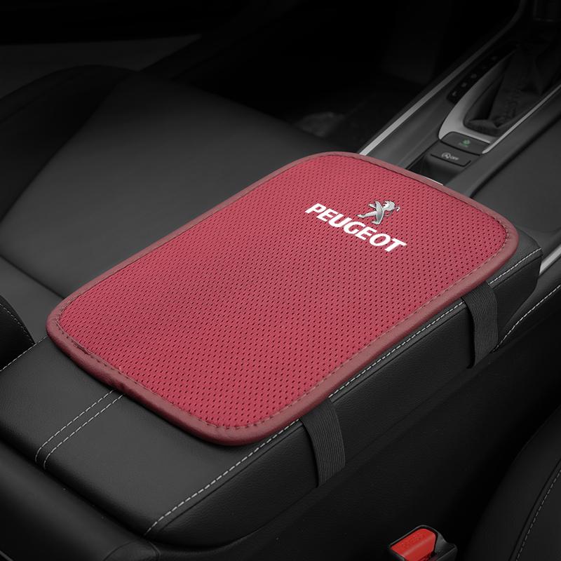 Car Center Console Armrest Box Mat Protection Pad Accessories For Peugeot 206 307 308 207 3008 208 407 508 2008 5008 301 406 408