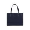 Tory Burch Ella Logo Large Capacity Nylon Tote Bag Unisex tote bags Navy-Blue 160633-405