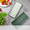 YFFSFDC Slim Ice Tray, Stackable, Silicone Ice Maker, Ice Cube Tray, Small Ice Cubes, Easy Removal, with Lid, Durable, Multi-Purpose, DIY, Freezer Sto