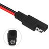 WMYCONGCONG Комплект из 2 шт. 1,9 м 18AWG SAE-SAE удлинительный кабель, быстроразъемный жгут проводов, разъем SAE, зарядное устройство с двойной головкой, адаптер питания SAE
