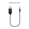 Адаптер USB-аудиоразъем Plug And Play USB-аудиоразъем 3,5 мм приемник BT4.2 Hi-Fi музыка аудио автомобильный стереоразъем кабели USB-шнур
