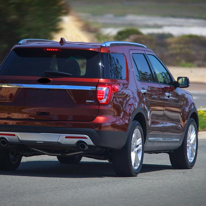 Для Ford Explorer Модель США 2011- Рамка корпуса зеркала заднего вида и боковых зеркал, Держатель щитка зеркала, Аксессуары для рамки