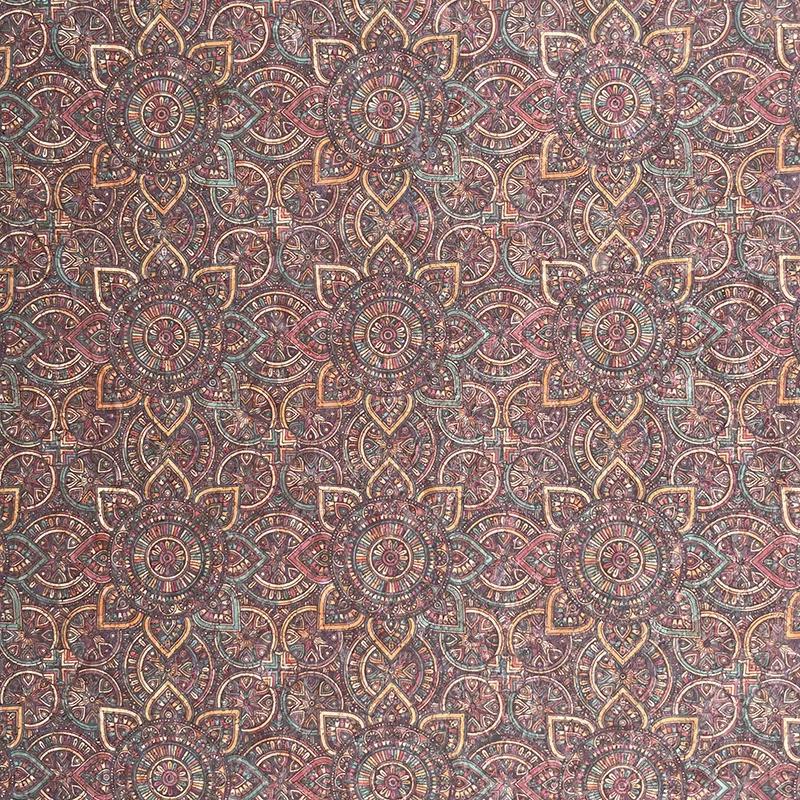 100x135cm Thick Natural Cork Printing Leather Fabric Luggage Handbag Wood Grain Decorative PU Fabric DIY Shoes Accessories