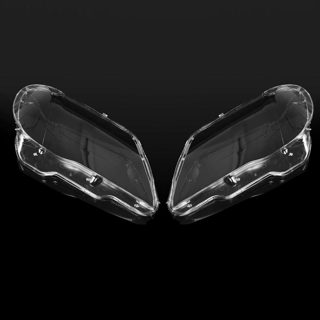Пара линз для автомобильных фар, абажур, стеклянная крышка для BMW 7 серии E65 E66 2005-2008, крышка фары