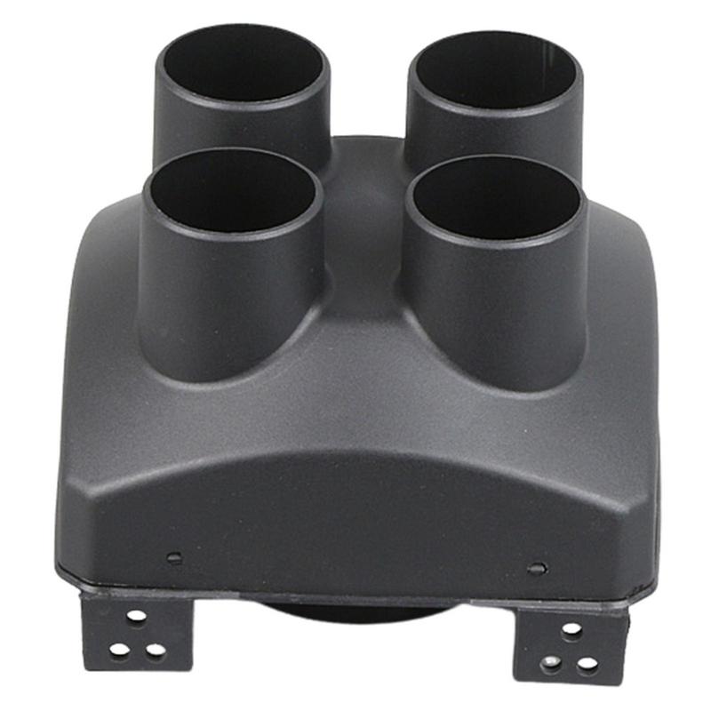 Car Diesel Heater Air Outlet Pipe 75/50/60mm Diesel Air Car Parking Heater Pipes 1/2/4 Hole Auto Heater Pipe Air Vent Cover