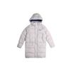 Puma Long Down Coat With Hood Men Outerwear Grey White 928652-02