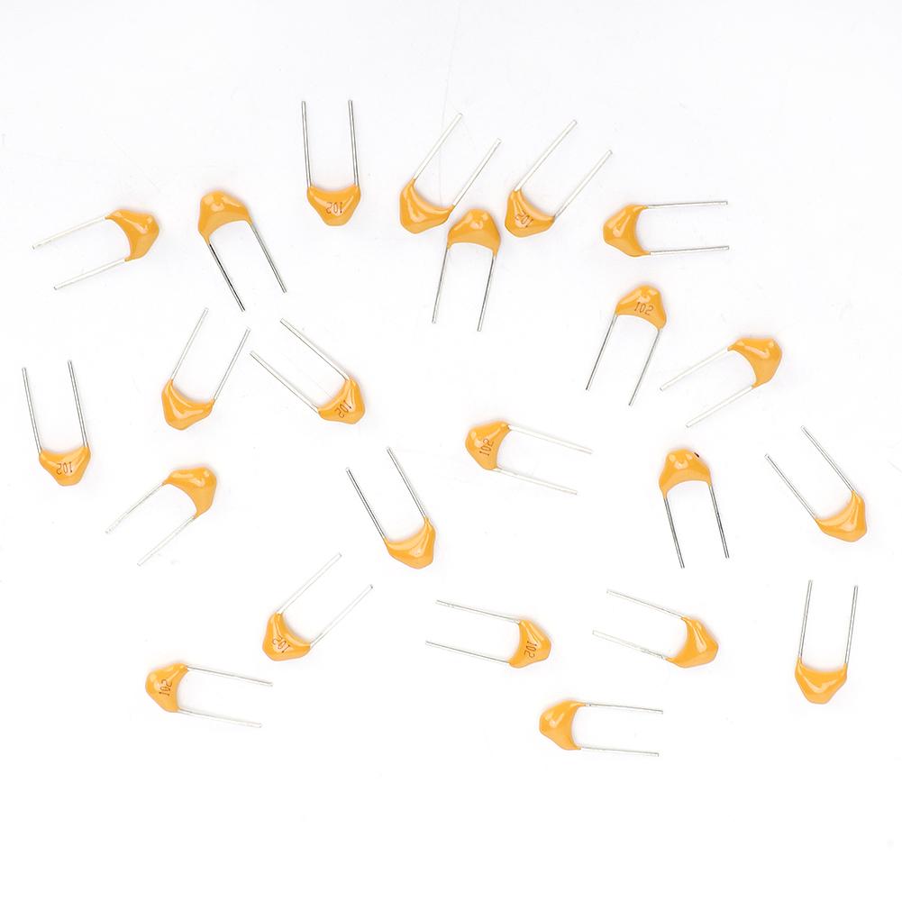 1000 шт. Монолитный конденсатор В линию Керамический 1000 пФ Шаг 5,08 мм DC50В Отклонение 10 процентов