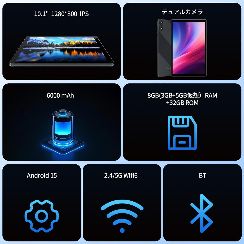 PRITOM Android 8 ГБ ОЗУ 32 ГБ ПЗУ 6000 мАч WiFi GMS со специальным серым 10-дюймовым Wi-Fi планшетом, 15, + ПЗУ, 1280800 Дисплей, Батарея, 6, Сертифицированный,