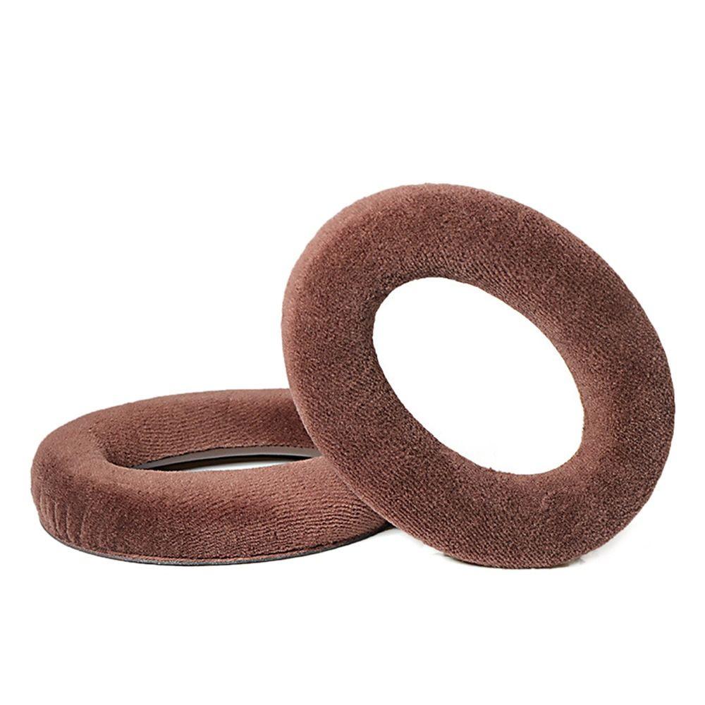 Earpads Earphone Earmuff Ear Pads For Sennheiser HD418 Leather Earphone Case Replacement Earpads