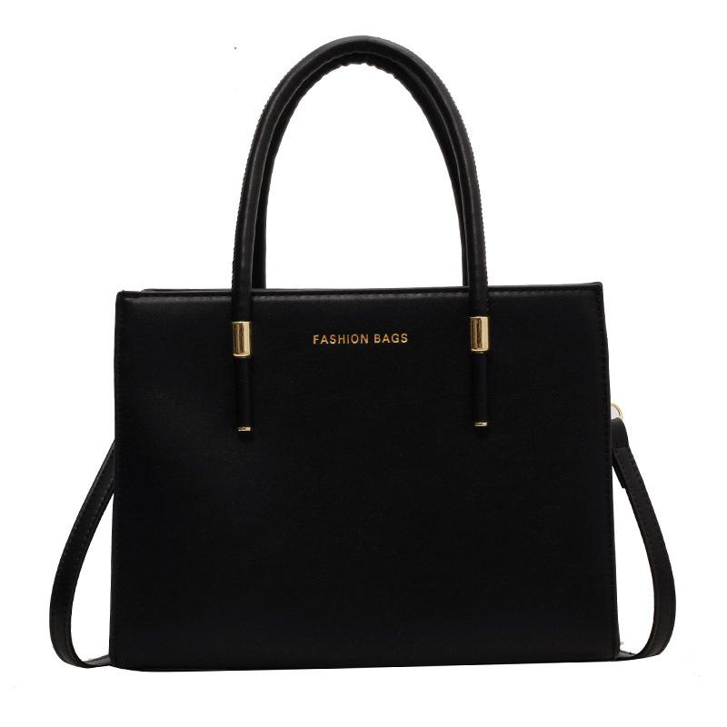 Portable Tote Bag Bag Trendy Fashion Temperament Shoulder Bag Women'S Large-Capacity Simple Commuter Messenger Bag