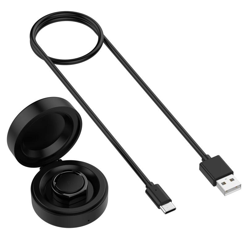 Зарядный кейс Портативный компактный зарядный бокс с кабелем USB-C Совместим для Oura Ring Gen3