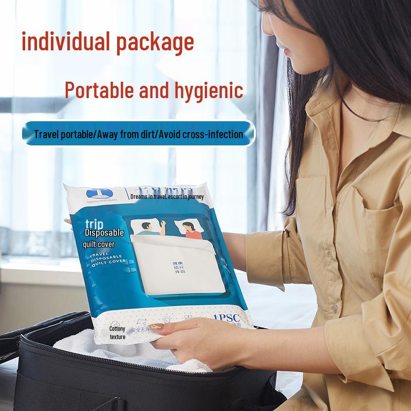 Стерильный портативный дорожный набор: Одноразовые простыни и спальные мешки из нетканого материала для гостиниц и хостелов