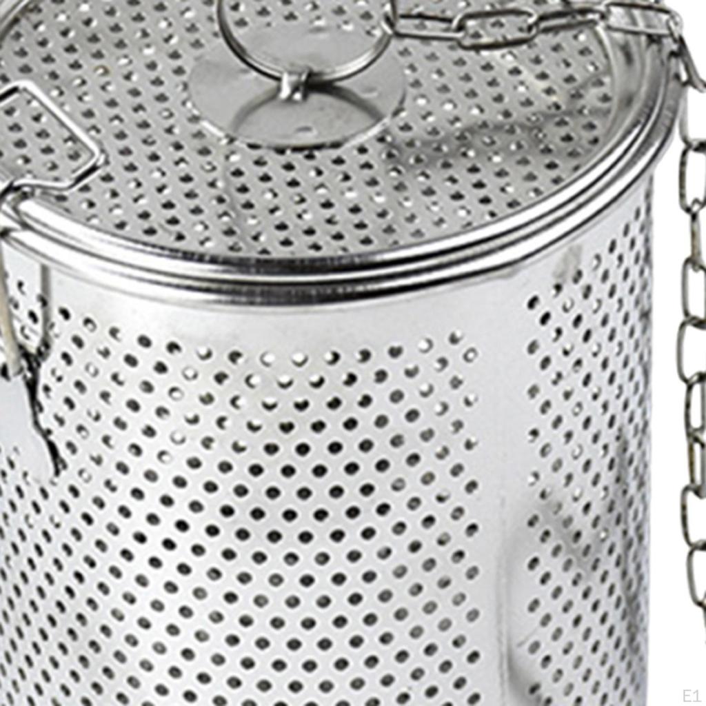 Фильтр для приправ, заварник для чая, легко моющийся, корзина для разделения приправ для супа, нержавеющая сталь