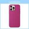 For Iphone16 Pro Solid Color Magnetic Silicone Phone Protective Case With Logo For Enhanced Protection