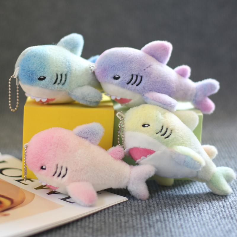 Marine Animal Big Shark Plush Toy Bag Pendant Doll Plush Pendant