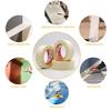 1PC 20M Masking Tape White 10mm-60mm Single Side Tape Adhesive Crepe Paper for Oil Painting Sketch Drawing Supplies Car Paintin