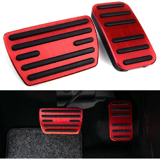 CKE Compatible With Honda Civic CRV Odyssey Pilot Passport Ridgeline Ight Accessories Sporty Car Pedals Foot Pedal Covers Brake And Accelerator Pedal