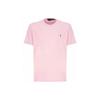 Polo Logo Embroidered Round Neck Short Sleeve Polo Shirt Men Polo Shirts Light-Pink 710740727-010