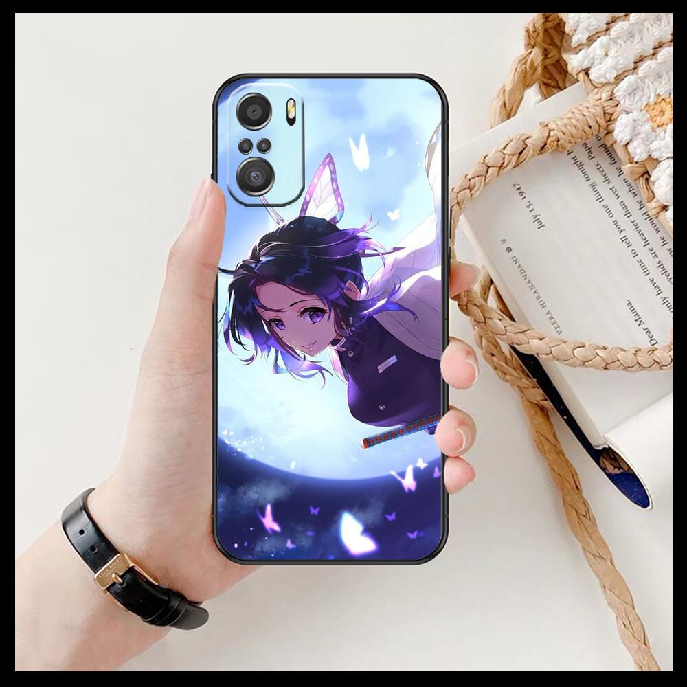 Kamado Nezuko Kimetsu No Yaiba Demon Slayer, мягкий ТПУ для Xiaomi Redmi Note 10S 10 9T 9S 9 8T 8 7S 7 6 5A 5 Pro Max Soft Black P