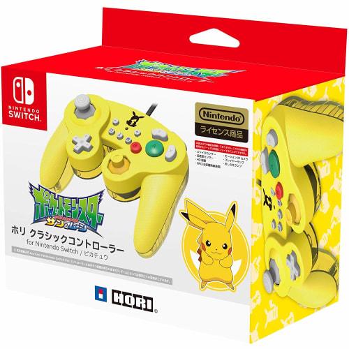 [Лицензированный продукт Nintendo] Hori Classic Controller для Nintendo Switch Pikachu [совместим с Nintendo Switch]