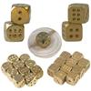 Metal D6 Dice Polyhedral Dice Club Bar Role Playing Game Tool