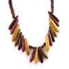 Les Trésors De Lily [E4923] - Necklace 'Amazonia' Wood