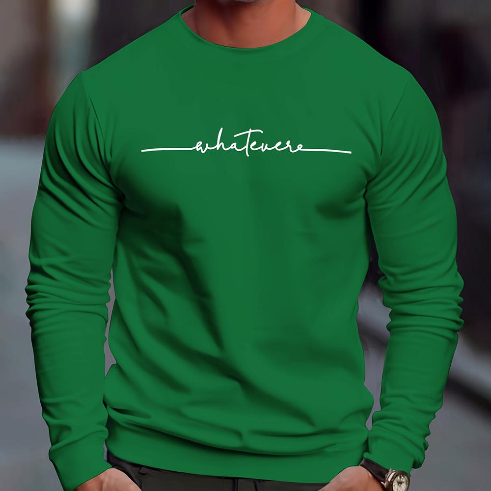 Мужская осенняя повседневная футболка с длинным рукавом и круглым вырезом 2023 года, новые мужские спортивные топы с 3D-цифровой музыкальной печатью, зимняя нижняя рубашка