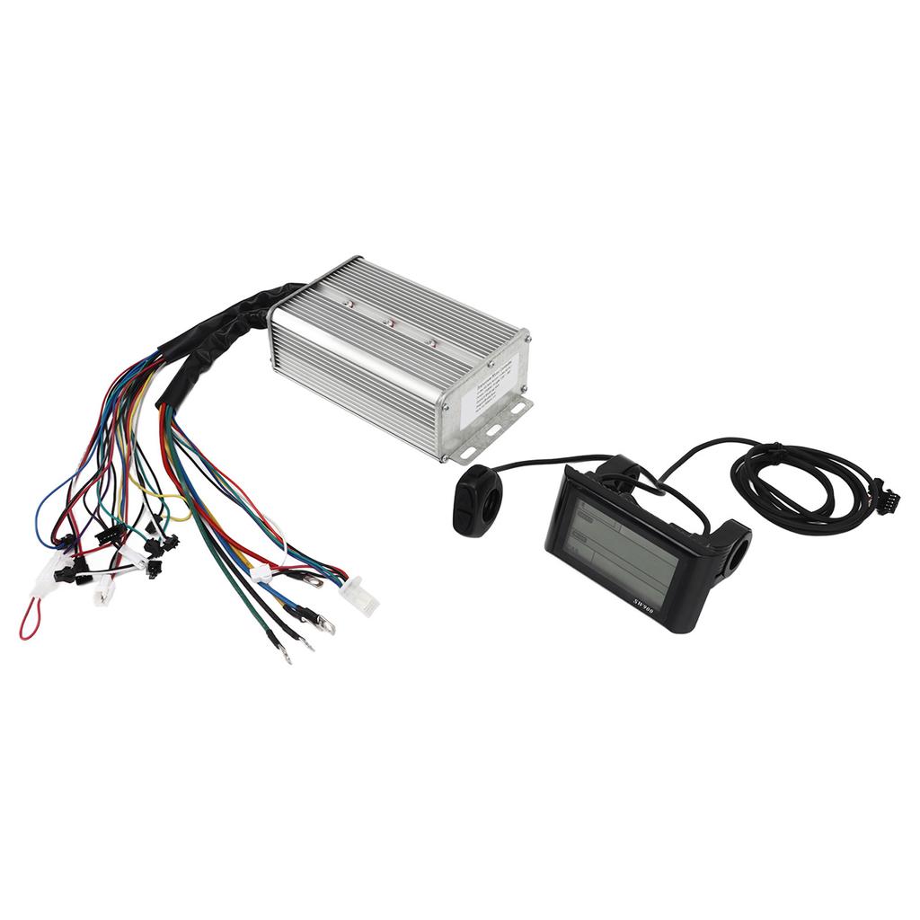 Контроллер 48 В 60 В 1500 Вт с ЖК-дисплеем, профессиональный комплект контроллера бесщеточного двигателя для электровелосипеда