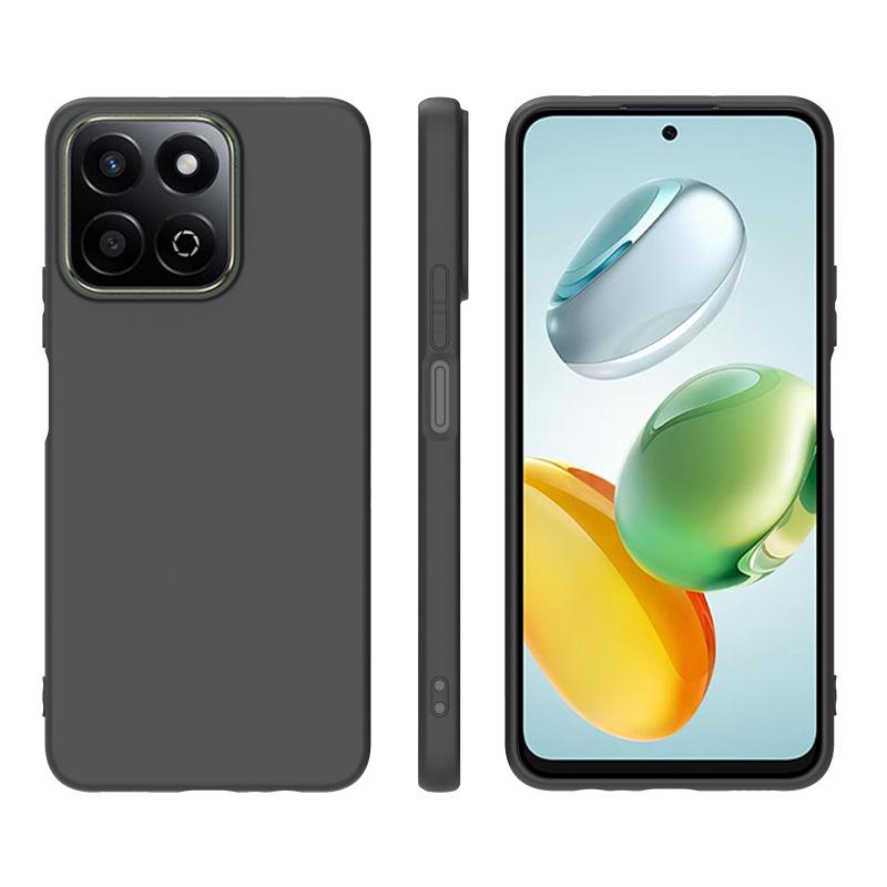 Подходит для Honor 600Pro (международная версия), черный матовый чехол для мобильного телефона, влагостойкий и устойчивый к отпечаткам пальцев кожаный чехол Honor 300