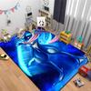 Pokemon Mega Greninja Japanese Anime Pattern Rug Carpet for Living Room Bathroom Mat Creative Doormat Carpet for Bedroom Home