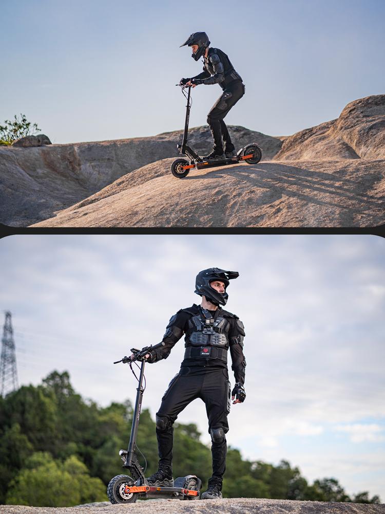 JOYOR S8 Electric scooters sold online 600W motor 48V 26Ah front and rear mechanical disc brakes + front and rear dual shock absorbers