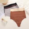 Bodyshaper High Waist Seamless Thong Women Anti-Bacteria Panties Female Intimates Lingerie