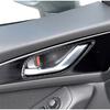 4x Мягкий карбоновый стикер-рамка на ручку двери салона автомобиля Для Mazda 3 14-18