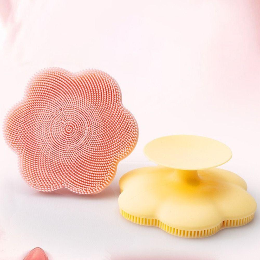 Новая мягкая щетка для очищения лица, силиконовая щетка для глубокого массажа, мини-отшелушивающее очищающее средство