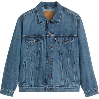 Levis Удобная Универсальная Свободная Повседневная Джинсовая Куртка Мужские куртки A5782-0079
