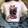 Printed Clothing Printed Fashion Women's 2023 Summer T-shirt Cartoon Cute Style Short Sleeve T-shirt Top Pattern Plus Size T-shi