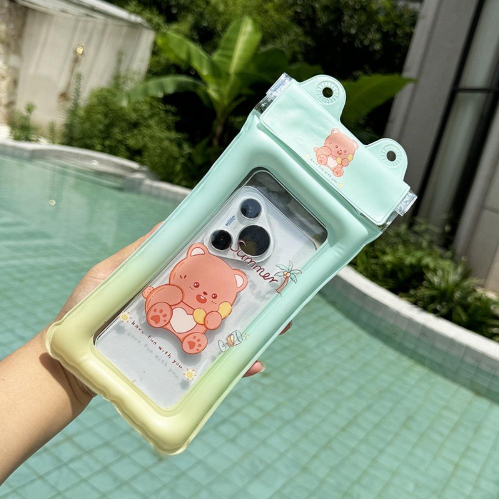 Sealed Phone Protector Pouch Floating Swimming Storage Bag Cute Waterproof Phone Bag Summer